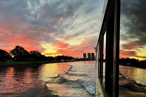 Surfers Paradise Sightseeing Sunset River Cruise in Gold Coast