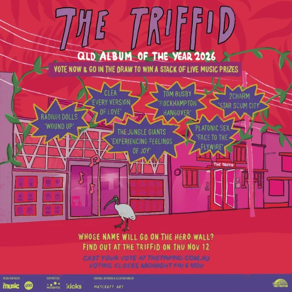 The Triffid’s Queensland Album of the Year (2026) at The Triffid Garden