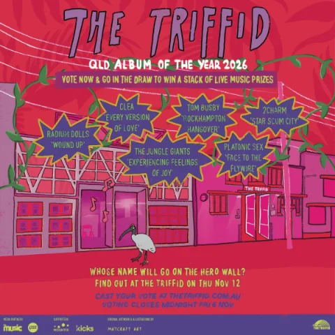 The Triffid’s Queensland Album of the Year (2026) at The Triffid Garden