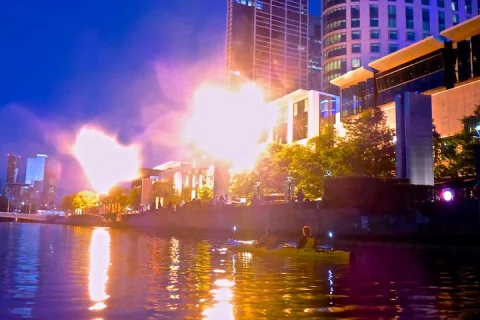 Melbourne City Twilight Kayak Tour Small Group in Melbourne