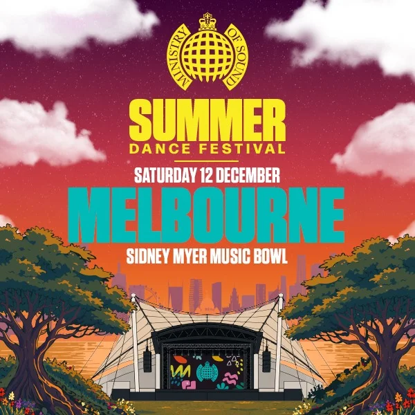 Ministry of Sound Summer Dance Festival - Melbourne at Sidney Myer Music Bowl