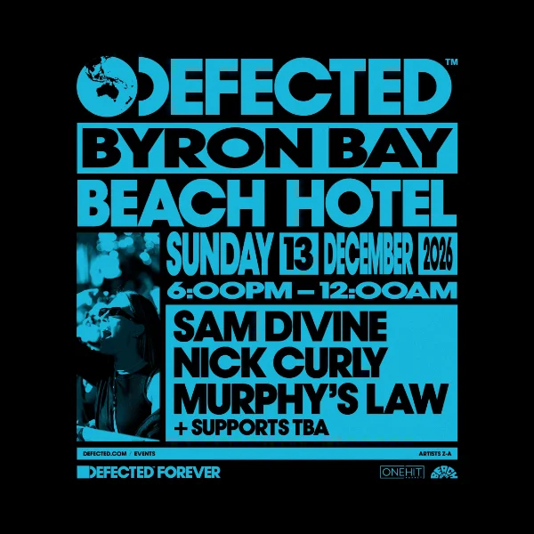 Defected Byron Bay 2026 at Beach Hotel Byron Bay