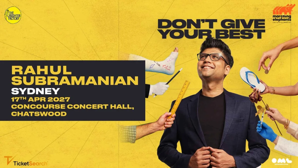 RAHUL SUBRAMANIAN (IND), DON’T GIVE YOUR BEST at The Concourse