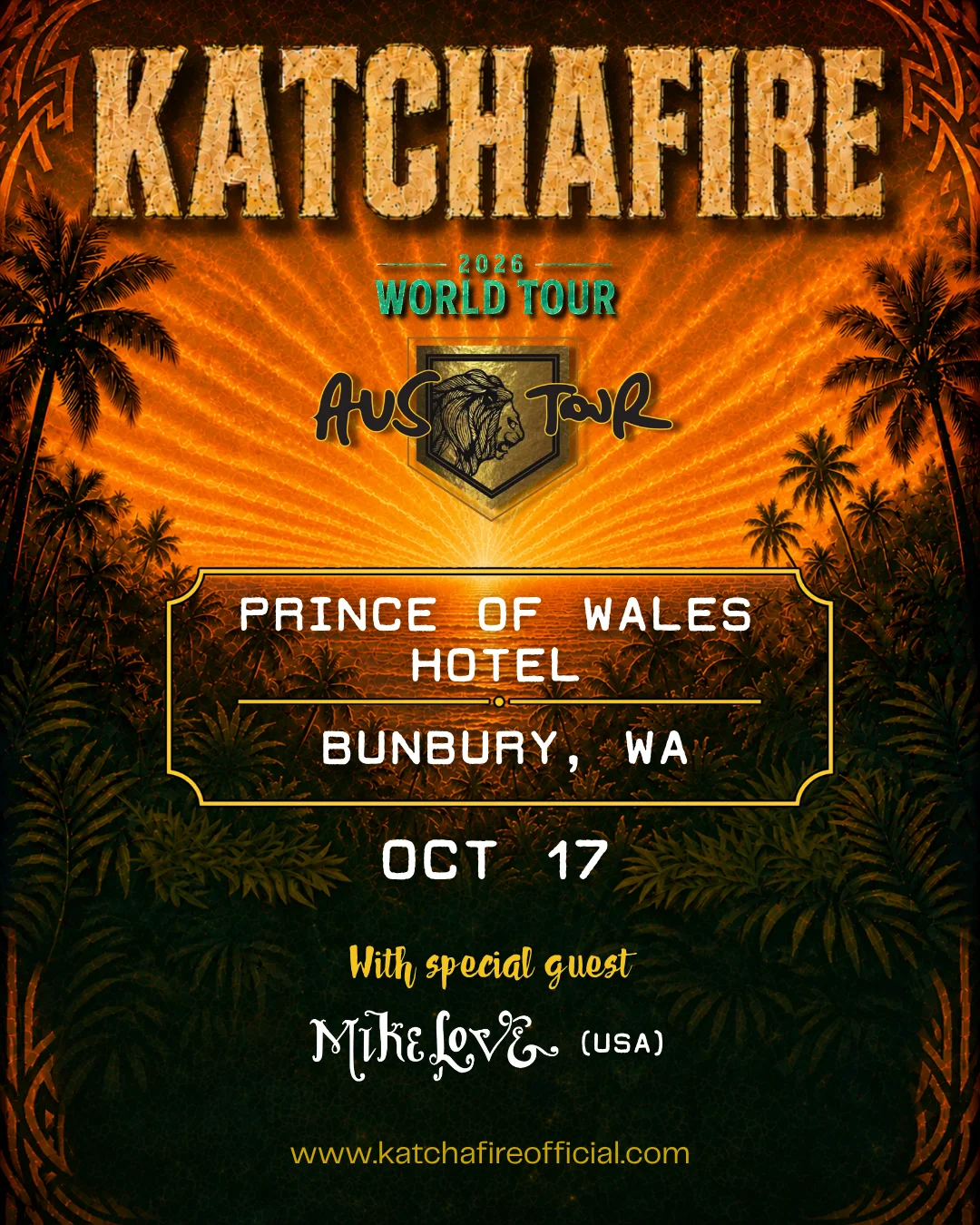 KATCHAFIRE at Prince of Wales