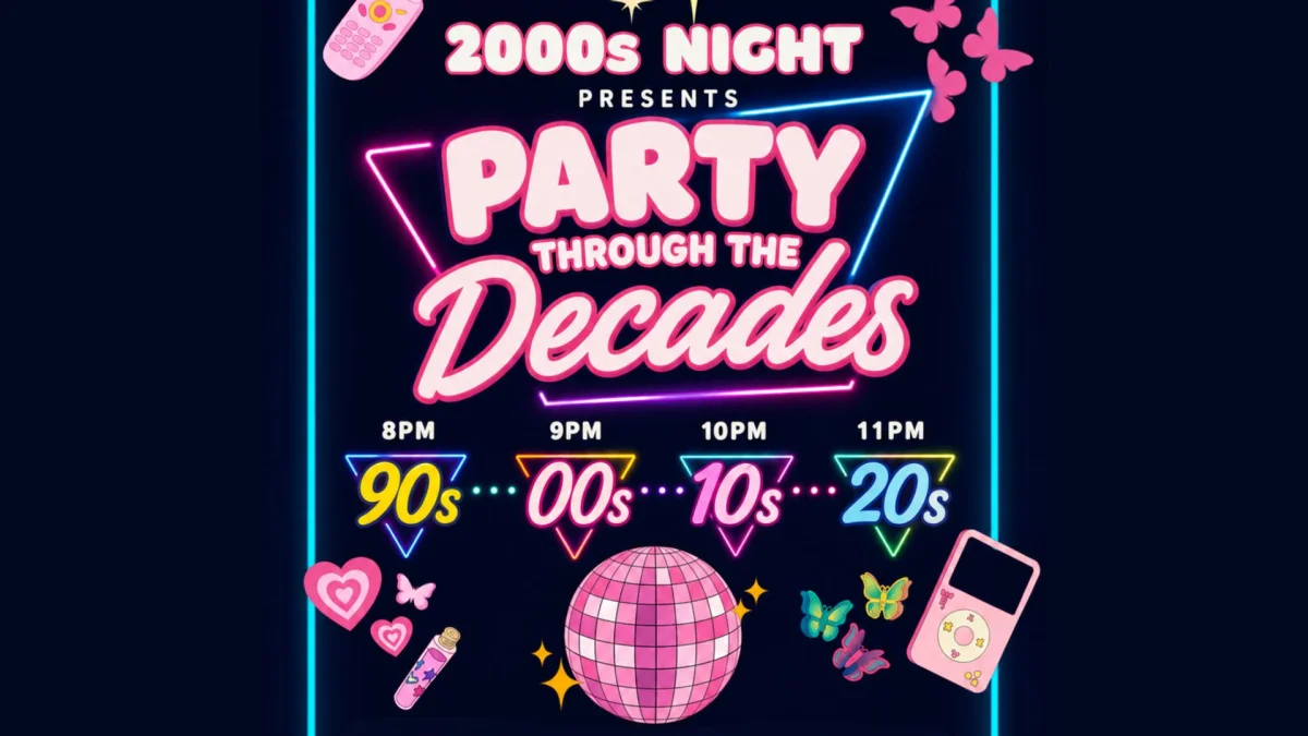 Party through the Decades Night: 90s, 00s, 10s, 20s at Beach Hotel Byron Bay