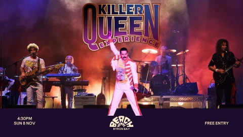 Killer Queen Experience at Beach Hotel Byron Bay