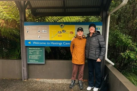 Tahune Airwalk Hasting Caves and Thermal Springs Pool from Hobart in Hobart