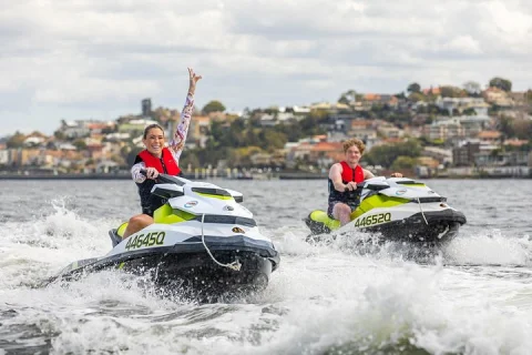 Sunset Jet Ski Tour on the Brisbane River in Brisbane