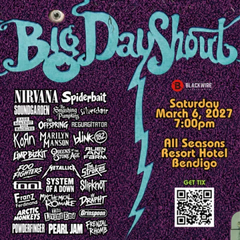 Big Day Shout: Bendigo | Big Day Out Tribute Show at All Seasons Resort Hotel Bendigo