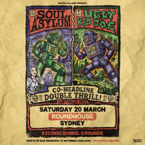 Soul Asylum + Ugly Kid Joe Australia 2027 at Roundhouse