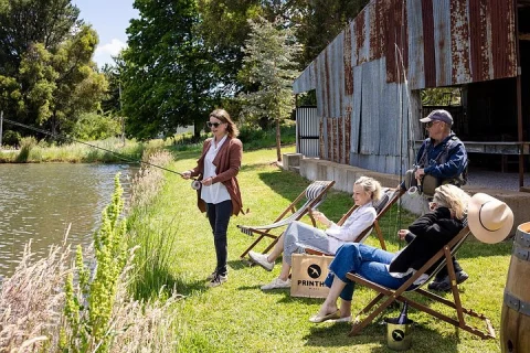 Private Fly Fishing Experience With Lunch at Printhie Wines in Orange