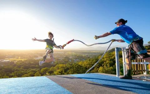 Bungy Jump & Swing Combo with Photos & Video