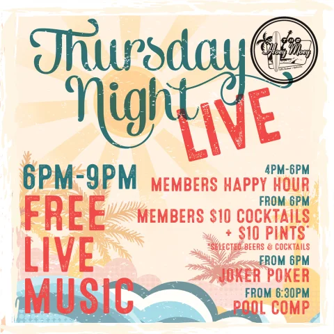 THURSDAY NIGHT LIVE! at Hoey Moey Hotel