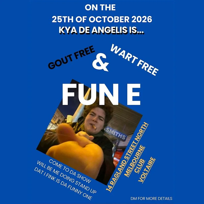 Wart Free, Gout Free and Fun E at Club Voltaire