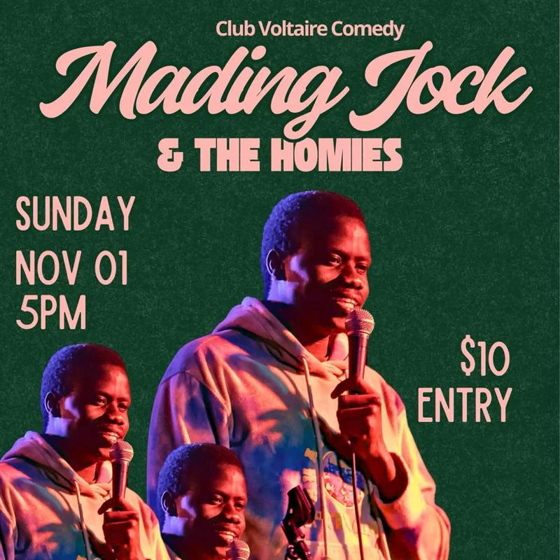 Mading Jock & The Homies at Club Voltaire