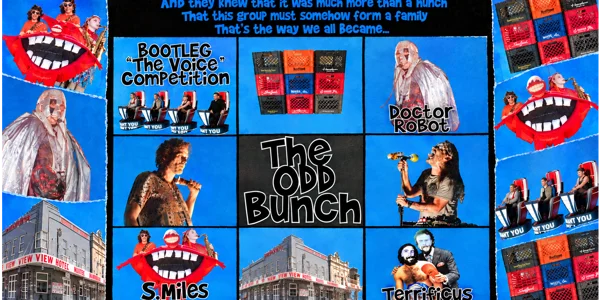 The Odd Bunch with Terrificus, Space Cop 2 and S.Miles at Botany View Hotel