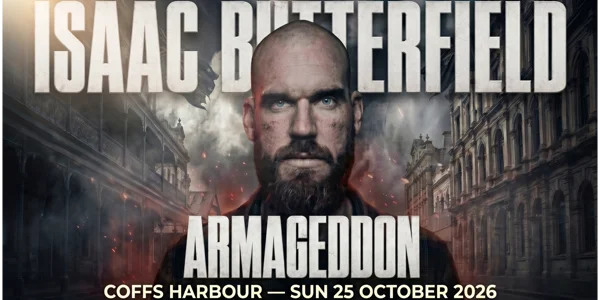 ISAAC BUTTERFIELD - ARMAGEDDON - LATE SHOW at The Coffs Hotel