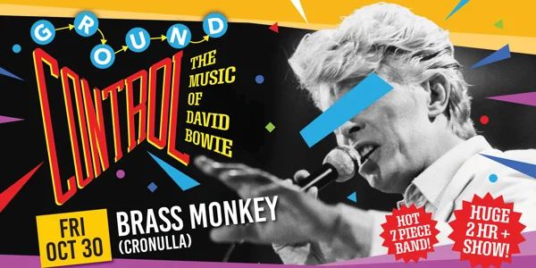 Ground Control - The Music of David Bowie at Brass Monkey Cronulla