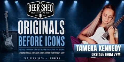 TAMEKA KENNEDY - OPENING FOR ULTIMATE MORGAN WALLEN TRIBUTE SHOW at The Beer Shed Brewing Co