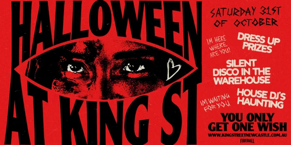 Halloween at King Street - Saturday 31st October - Night Two at King Street (Newcastle)
