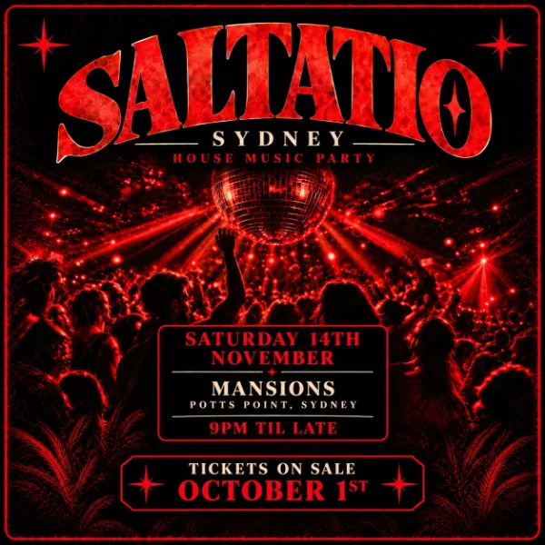 Saltatio opening party at Mansions Potts point