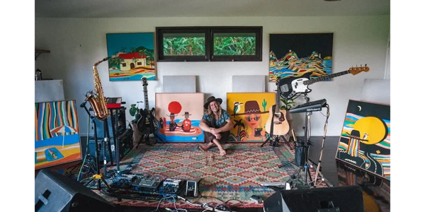 Felipe Baldomir, 'Beach Day' Album Launch Party & Art Exhibition at The Warehouse - Byron Bay