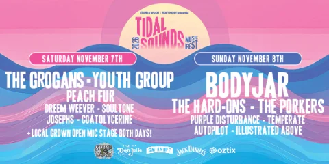 Tidal Sounds Music Festival 2026 at Hoey Moey Hotel