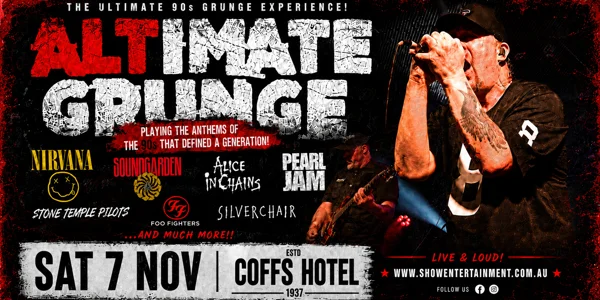 ALTimate GRUNGE at The Coffs Hotel