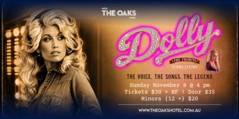 DOLLY - THE TRIBUTE (A Celebration of the legend Dolly Parton) at The Oaks Hotel