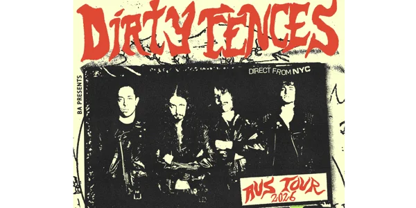 Dirty Fences (NYC) Australian Tour 2026 at Marrickville Bowling Club