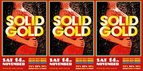 Solid Gold Retro Disco Party at Shaws Bay Hotel