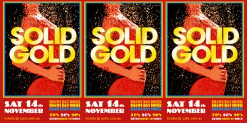Solid Gold Retro Disco Party at Shaws Bay Hotel