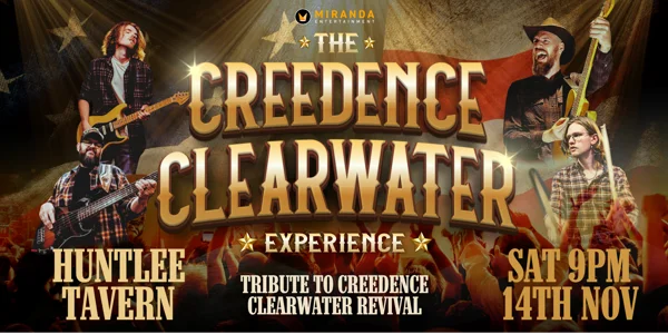 THE CREEDENCE CLEARWATER EXPERIENCE at Huntlee Tavern