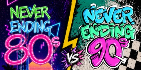Never Ending 80s Presents: Never Ending 80s vs 90s - Battle Of The Decades at Resin Brewing
