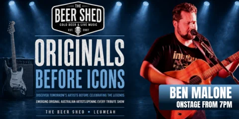 BEN MALONE - OPENING FOR ULTIMATE LUKE COMBS TRIBUTE SHOW at The Beer Shed Brewing Co