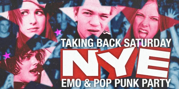 Taking Back Saturday: New Years Eve - Newcastle at Hamilton Station Hotel