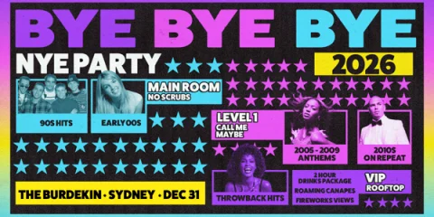 Bye Bye Bye: NYE Party - Sydney at Burdekin Hotel