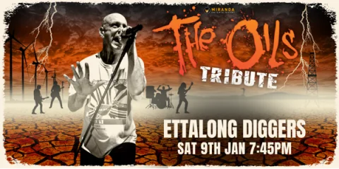 THE OILS TRIBUTE at Ettalong Diggers