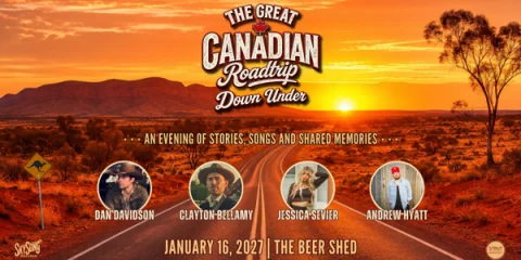THE GREAT CANADIAN ROADTRIP DOWN UNDER at The Beer Shed Brewing Co