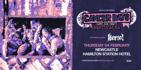 Cancer Bats | Give Me Dirt Australia | Newcastle at Hamilton Station Hotel