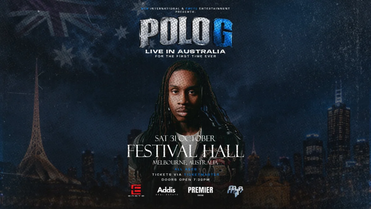 POLO G LIVE IN CONCERT MELBOURNE at Festival Hall Melbourne