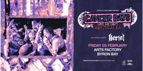Cancer Bats | Give Me Dirt Australia | Byron Bay at Arts Factory by Nomads