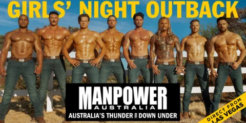 Manpower Australia Thunder From Down Under at The Juniors Kingsford