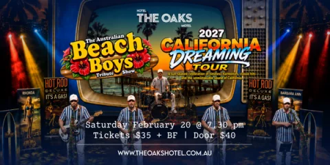 The Australian Beach Boys Show at The Oaks Hotel