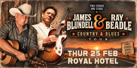 James Blundell & Ray Beadle (Country & Blues) at Royal Hotel Queanbeyan (RHQ)