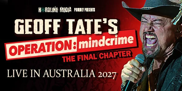 GEOFF TATE The Final Chapter Tour at Crowbar Brisbane