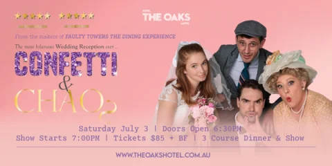 Confetti & Chaos at The Oaks Hotel