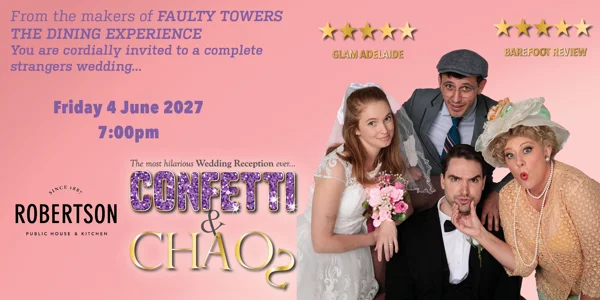 Confetti & Chaos at Robertson Public House & Kitchen