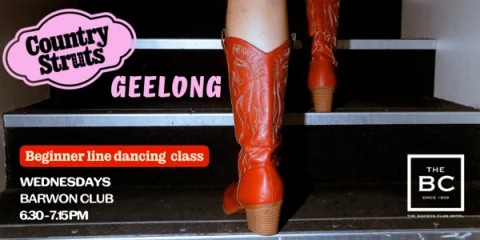 Country Struts : Bootscootin' @ The BC at Barwon Club Hotel