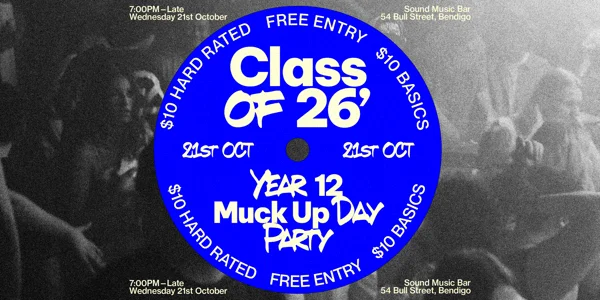 Muck Up Day Party at Sound Music Bar